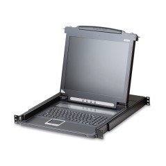 ATEN Slideaway Console with 17" LCD - CL1000M-ATA-2XK06SG | Premium Performance and Space-Saving Design